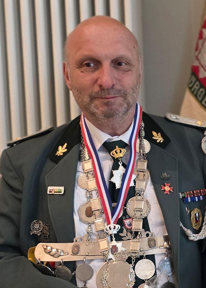 Unser Vizekönig und Schriftführer der Gilde Ralf Ramme.